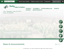 Tablet Screenshot of derbyschools.com